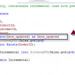 Qlikview incremental load