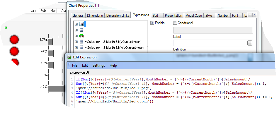 Qlikview dashboard step 2