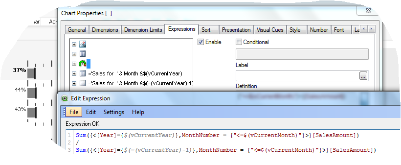 Qlikview dashboard step 3